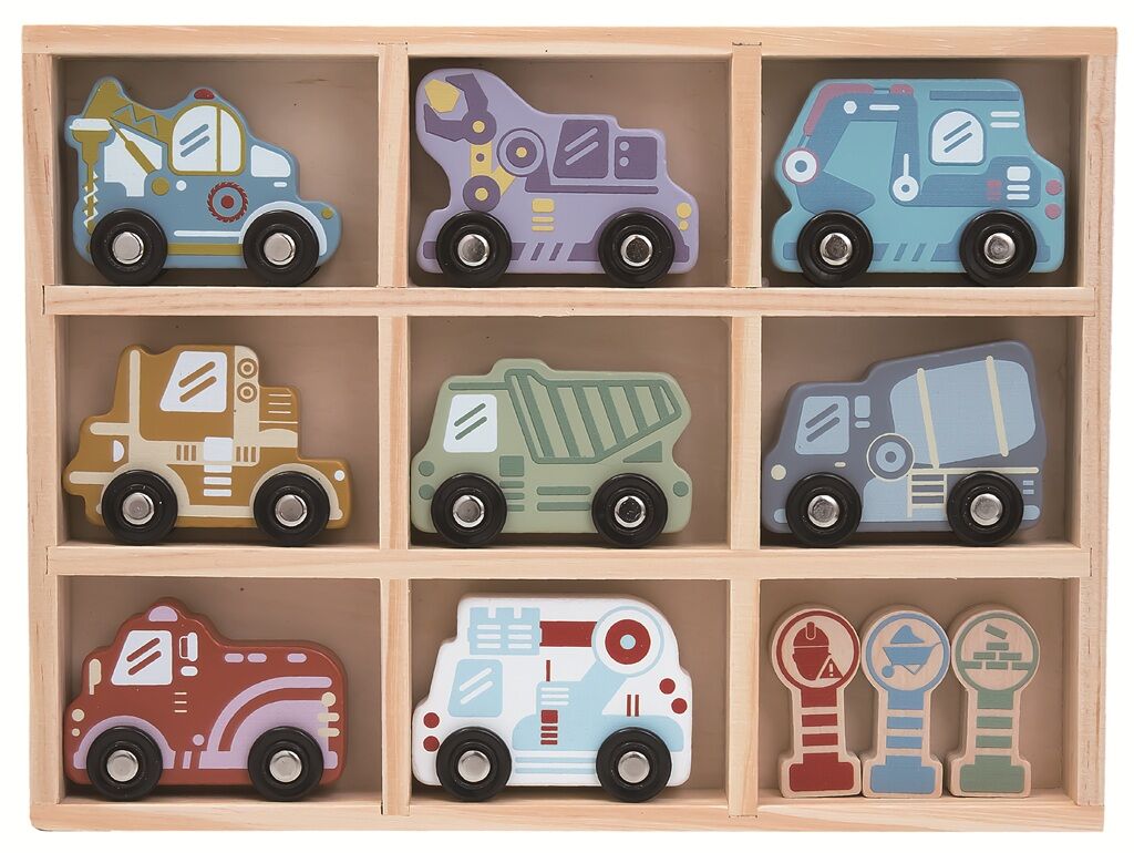 E-shop 2Kids Toys Sada drevených áut