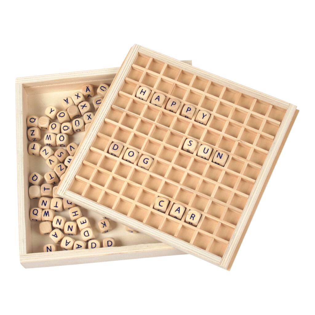 E-shop Drevená hra Scrabble