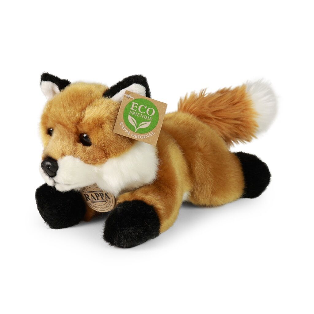 E-shop Plyšová líška ležiaca 20 cm ECO-FRIENDLY
