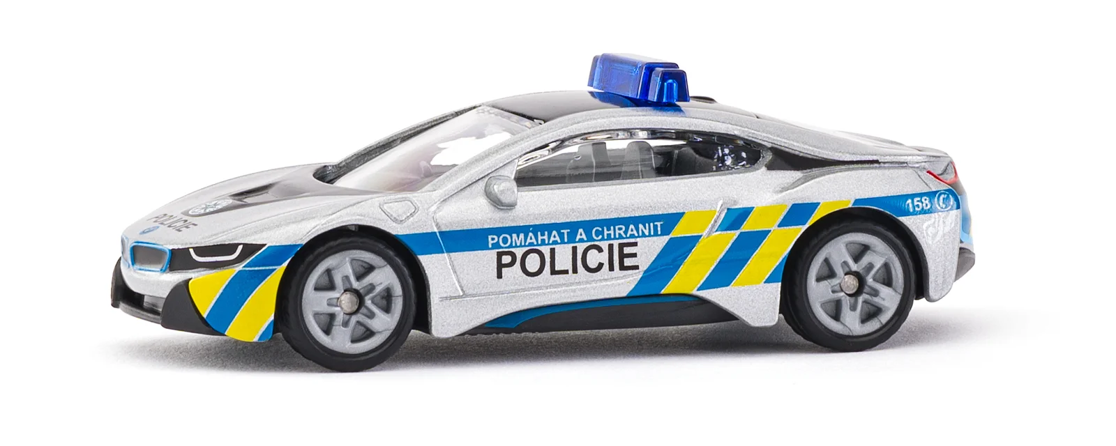 SIKU česká verzia - Polícia BMW i8 LCI