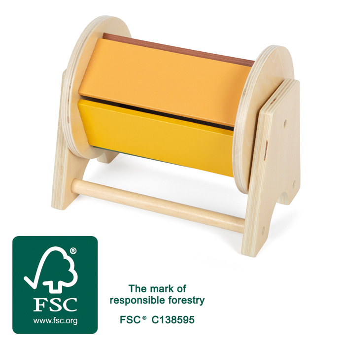 Montessori rotačný bubon