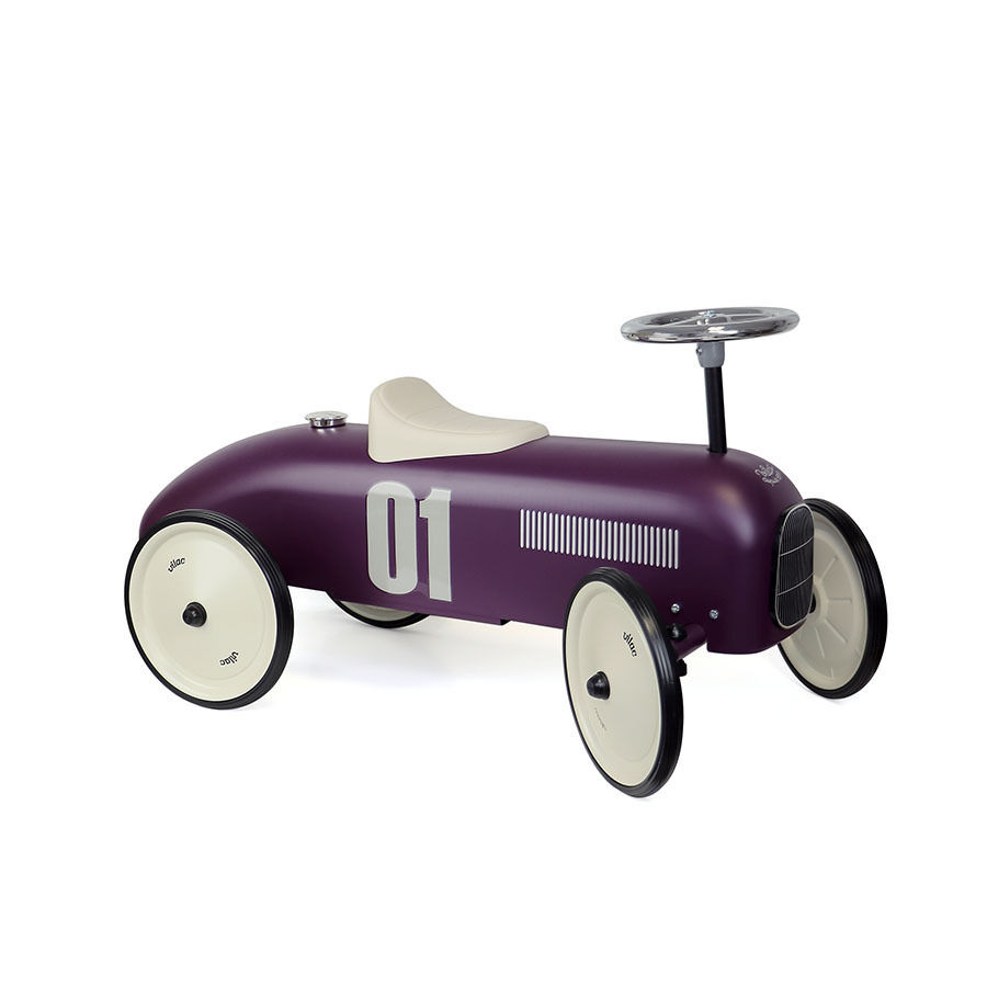 E-shop Vilac Vintage kovové odrážadlo tmavofialové