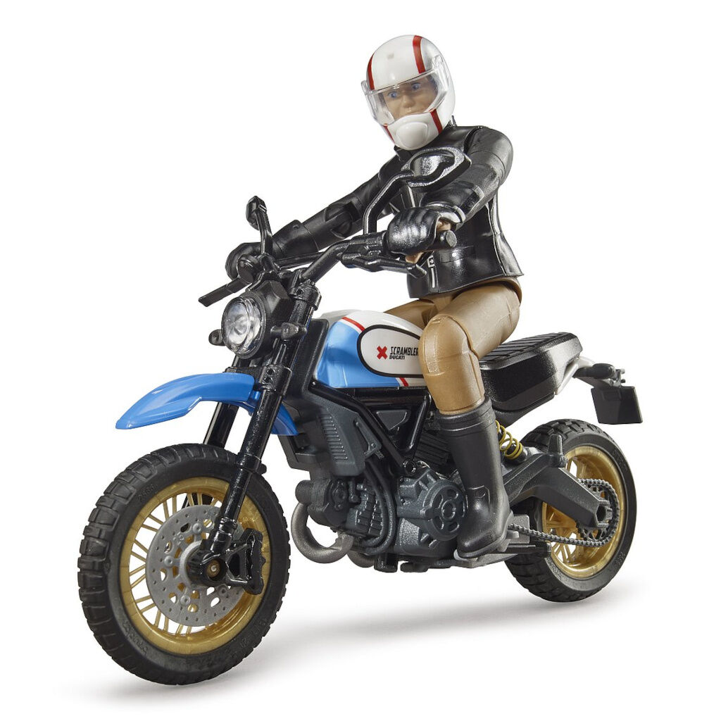 E-shop Bruder 63051 BWORLD Motocykel Scrambler Ducati Cafe Racer s jazdcom
