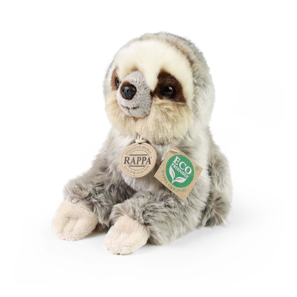 E-shop Plyšový leňochod sediaci 18 cm ECO-FRIENDLY