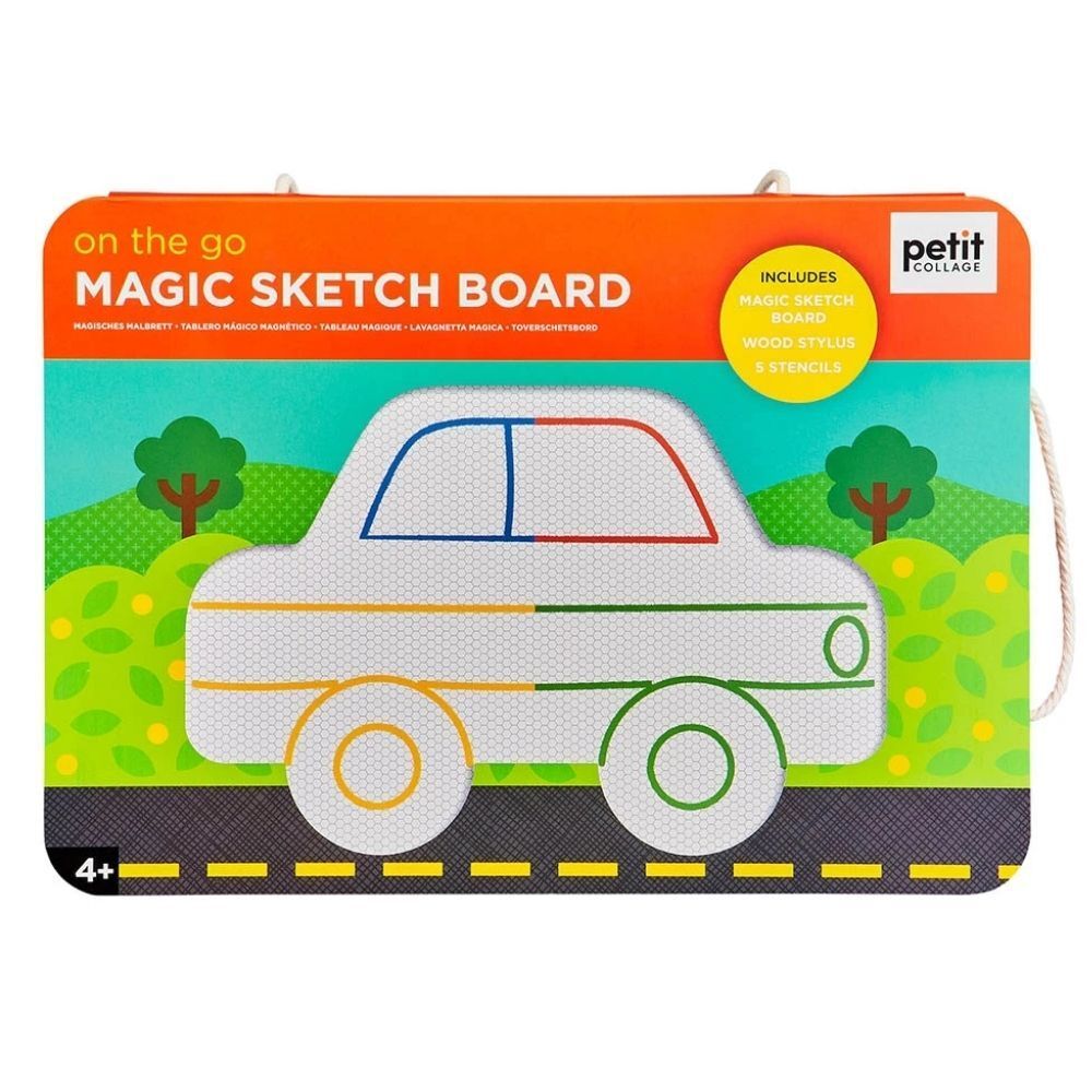 E-shop Petitcollage Magnetická kresliaca tabuľka Na cestách