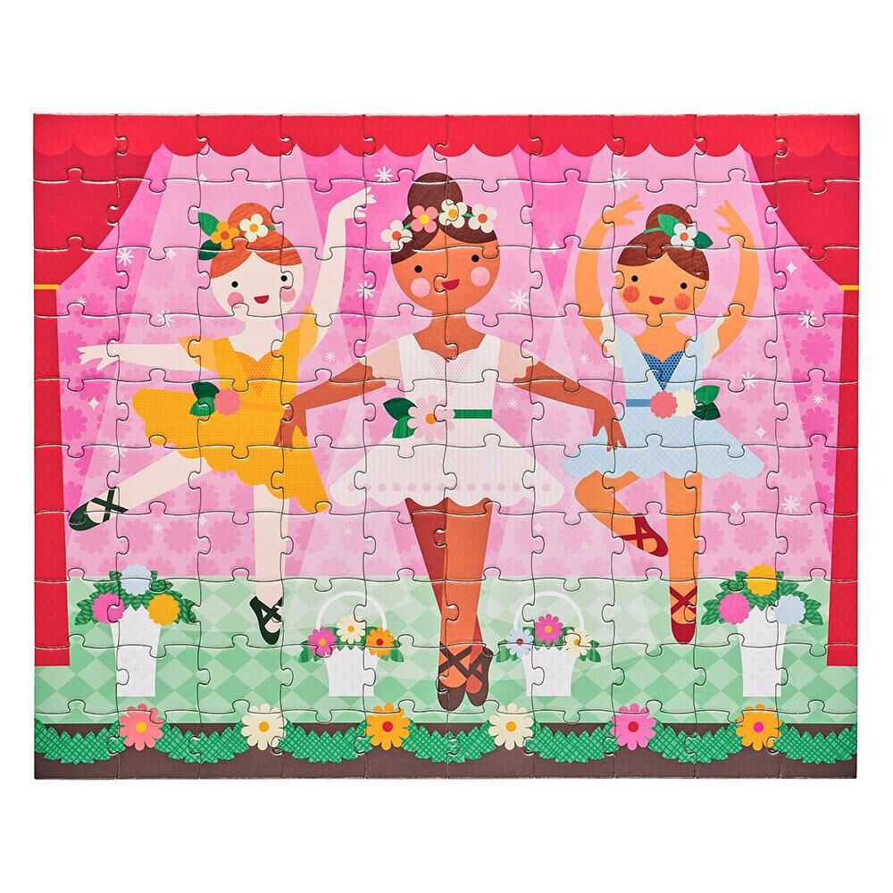 E-shop Petitcollage Obojstranné puzzle 2v1 Baletky