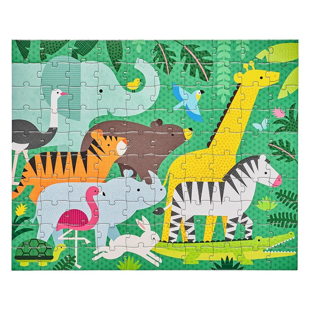 E-shop Petitcollage Obojstranné puzzle 2v1 Džungľa