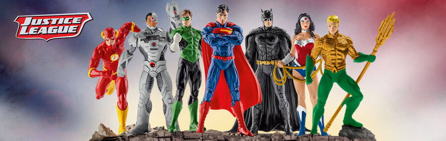 schleich dc a marvel