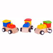 Bigjigs Toys Farebná mašinka na naťahovanie 1 ks
