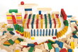 EkoToys Drevené domino farebné 830 ks, 4, hračky pre deti