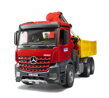 Bruder Mercedes Arocs s hydraulickou rukou