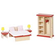 Detský nábytok do domčeka pre bábiky spálňa