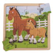 puzzle - Kôň so žriebätkom, 1 hračka pre deti