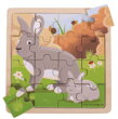 puzzle - Zajac so zajačikom 16ks, 1 hračka pre deti