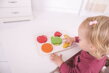 vkladacie puzzle - Ovocie, 4 hračka pre deti
