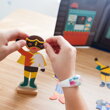 Petitcollage magnetické puzzle - Superhrdinovia, 1, kreatívne hračky pre deti