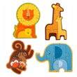 Petitcollage Prvé puzzle mláďatá Safari, 1, hračky pre deti