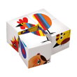 Drevené obrázkové kocky - Kohút 4 ks, 2, pre deti