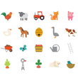 Petitcollage Bludisko a puzzle Farma, 1, kreatívne hračky pre deti