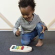 Petitcollage Drevený xylofón Slon, 3, kreatívne hračky pre deti