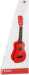 Detská gitara červená 1, drevené hračky pre deti