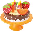 Drevená narodeninová ovocná torta  1, drevené hračky pre deti