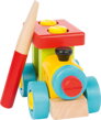 Stavebnica - Konštrukčný vlak 2, drevené hračky pre deti