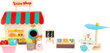 Drevený obchodík v kufríku 1, drevené hračky pre deti