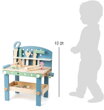 Kompaktný pracovný stôl Nordic 4, drevené hračky pre deti