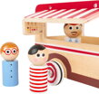 Drevené zmrzlinové vozidlo XL 4, drevené hračky pre deti