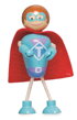Tidlo Drevené postavičky Superhrdinovia 5ks, 4, hračka pre deti