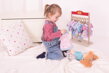 Ružový kabátik pre bábiku 34 cm, 3 hračka pre deti