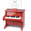 Drevený klavír červený, 1, hry pre deti