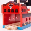 Bigjigs Rail Drevené vláčiky - Pirátska galéra, 3, hračky pre deti