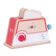 Bigjigs Toys Drevený toaster s bodkami, 4, hračky pre deti