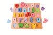 Bigjigs Toys Vkladacie puzzle - Abeceda, malé písmená, 1, hračky pre deti