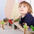 Bigjigs Rail Most s T-rexom, 757 hračky pre deti