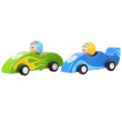 Bigjigs Toys Farebné pretekárske auto 1 ks, 1, hračky pre deti