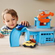 Green Toys Poschodová garáž modrá s príslušenstvom, 1, hračky pre deti