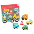 Petitcollage Robustné drevené puzzle Big Truck, 6108 hračky pre deti
