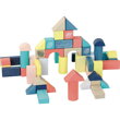 Vilac Drevené kocky farebné Canopée 54 ks, 8984 hračky pre deti