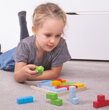 Bigjigs Toys Drevený hlavolam Bloky, 1 hračky pre deti