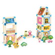 Bino Drevená stavebnica Veľký zámok 268 ks, 3 hračky pre deti