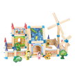 Bino Drevená stavebnica Veľký zámok 268 ks, 11 hračky pre deti