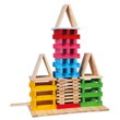Bino Drevená stavebnica Mesto 150 ks, 7 hračky pre deti