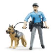 Bruder 62150 BWORLD Policajt so psom, 1 hračky pre deti