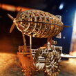 RoboTime Drevené 3D mechanické puzzle Fantastická vzducholoď 229 ks, 1, hračky pre deti