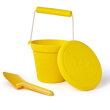 Bigjigs Toys Eko lopatka žltá Honey, 3, hračky pre deti