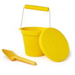 Bigjigs Toys Silikónové frisbee žlté Honey, 3, hračky pre deti