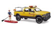 Bruder 2506 Dodge RAM pobrežnej hliadky so záchranárom a príslušenstvom, 1, hračky pre deti